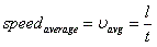 Average Speed
